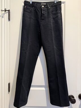Alexa Chung for Adriano Goldschmied Dark Wash Straight-Leg Jeans